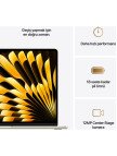 Apple MacBook Air M4 16GB 256GB SSD macOS 15" Taşınabilir Bilgisayar Yıldız Işığı MW1J3TU/A