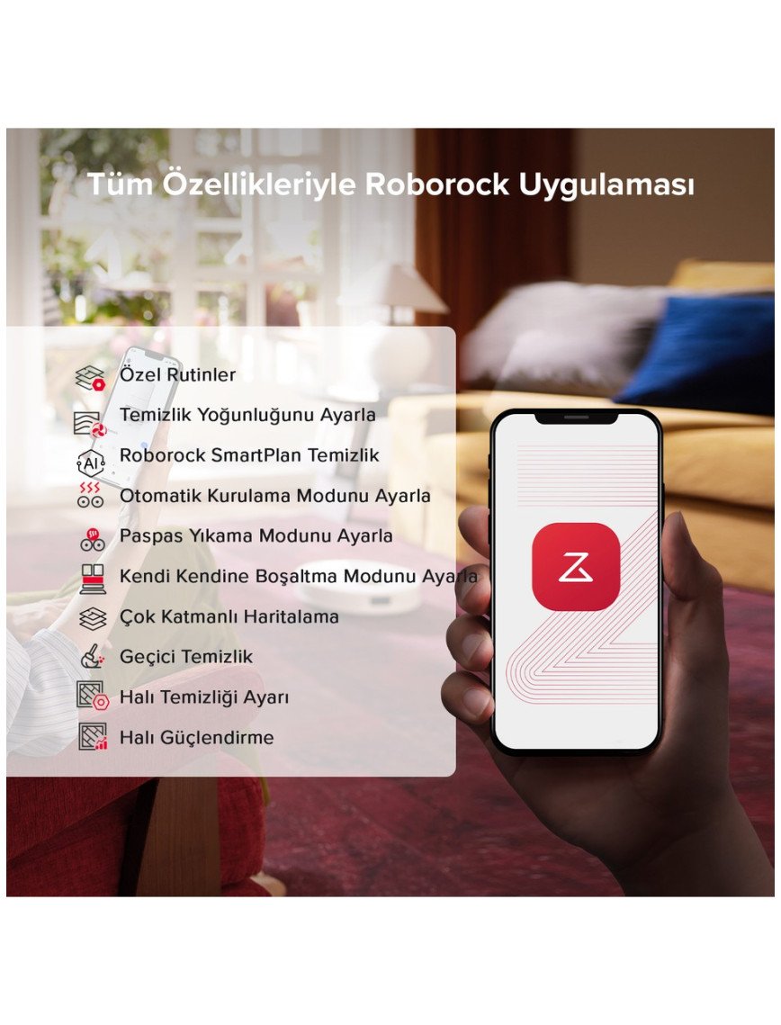 Roborock Qrevo C Akıllı Robot Süpürge